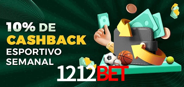 10% de bônus de cashback na 1212bet